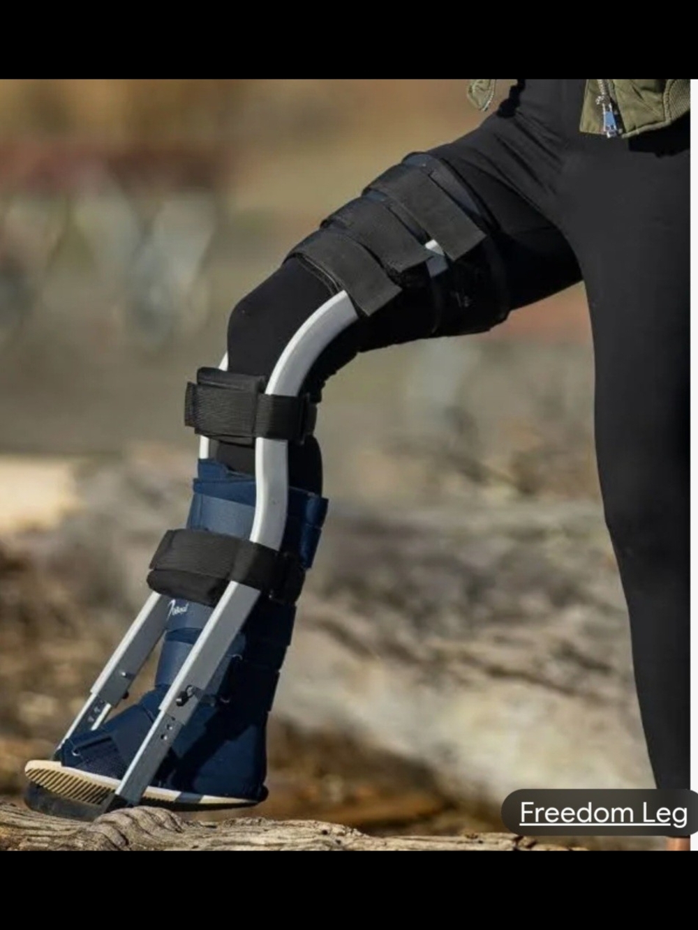 Freedom Leg Hands-Free Crutch Alternative Built for Real Life